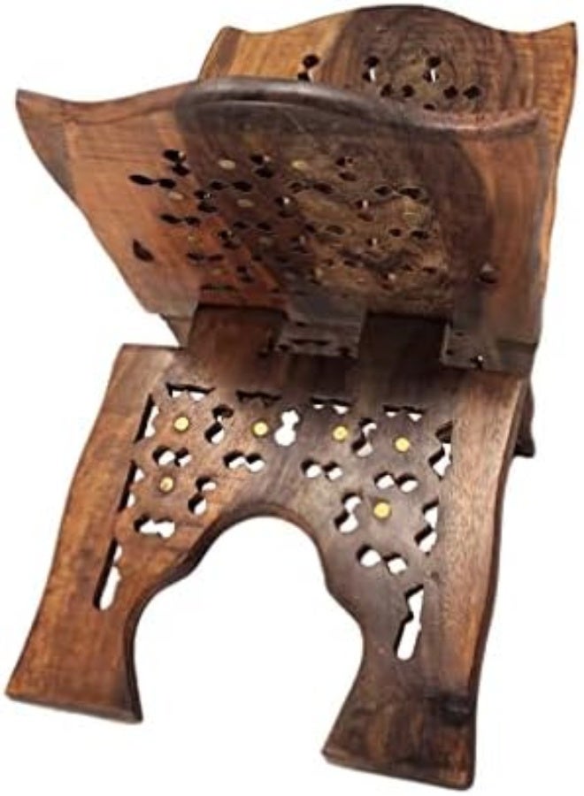 AKDC AKDC Wooden Quran Folding Stand/Rahel/Holder Book.  (Medium)  - Image 2
