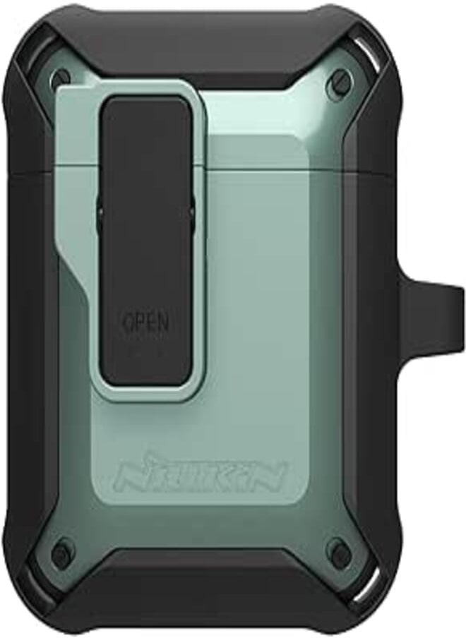Nillkin - Nillkin TPU And Pc Bounce Case With Shock Resistant For AirPods 1/2 - Green - Image 1