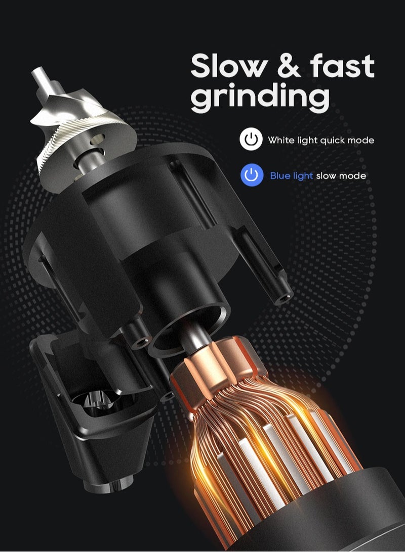 HiBREW G5 48mm Conical Burr Electric Coffee Grinder Compact Portable Coffee Bean Mill Kitchen for Espresso Turkish Coffee - Image 5