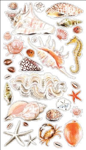 Sticko Sea Shells and Sand Stickers - Image 2