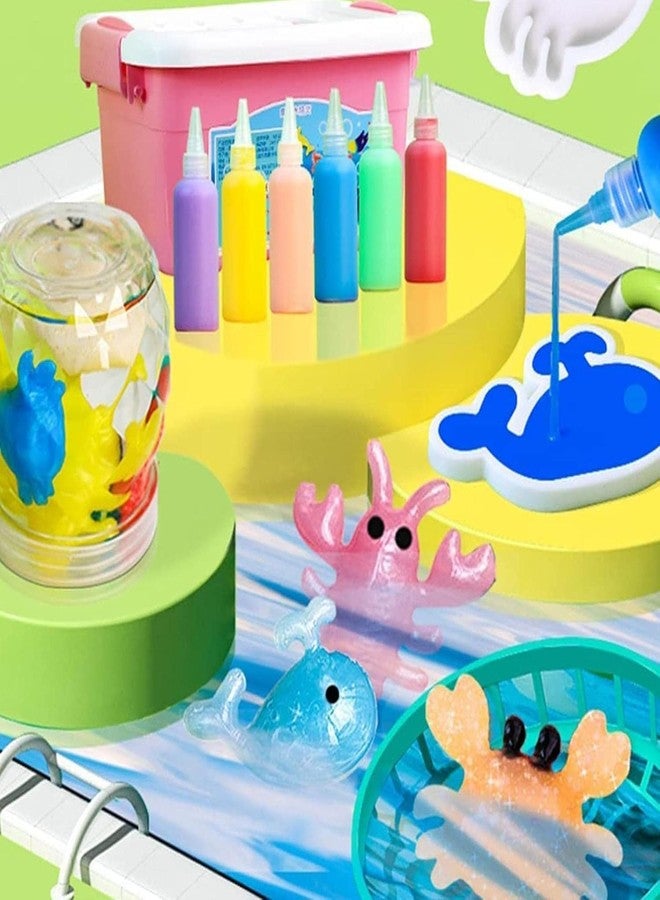 Amitasha 3D Water Spirit Magic Art ELF Craft Kit Water Gel Toys Mould Jelly Activity Fun Educational Soft Squeeze Birthday Gift for Boys Girls - Image 2