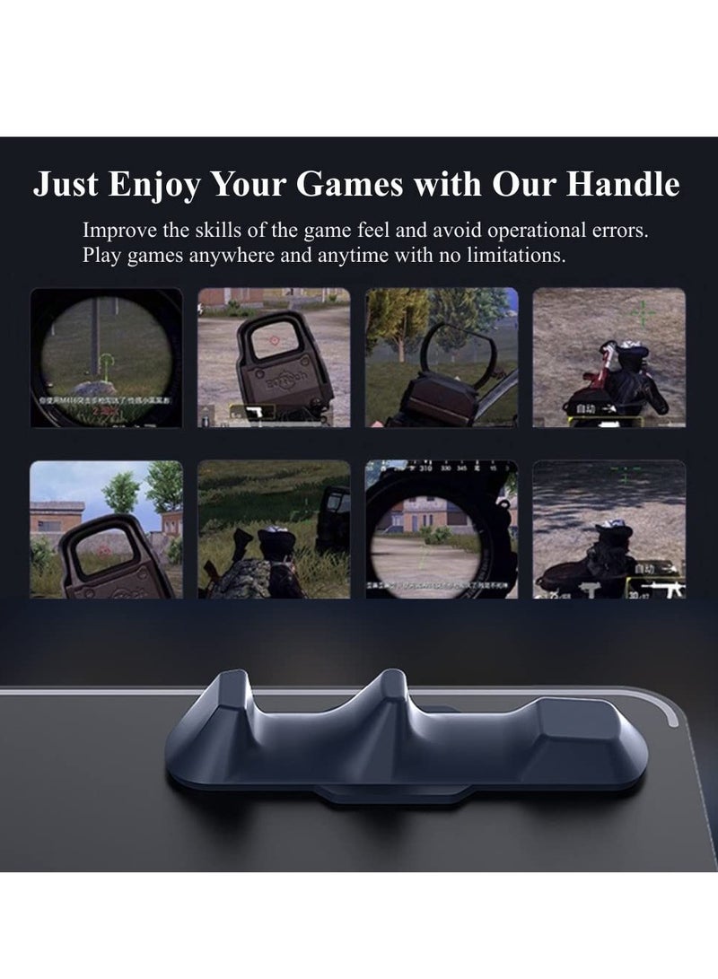 SOLARAE Gaming Handle for iPad - Multi-Finger Operation Silicone Gamepad Grip, Tablet Game Controller for PUBG, Knives Out, Rules of Survival - Image 3