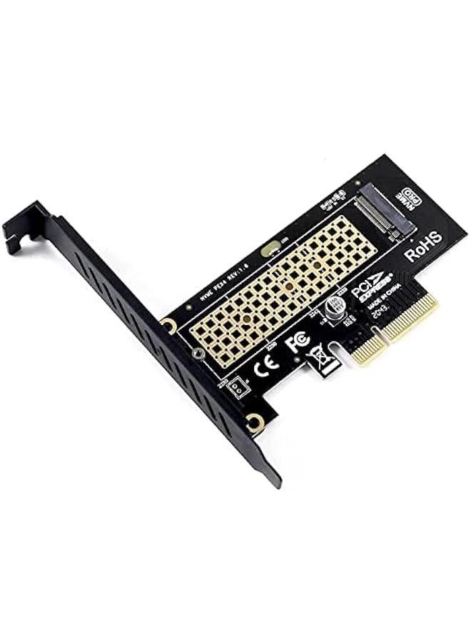 موكسو طاقة توسعة محول M.2 NVMe NGFF SSD Hard Drive إلى PCIe 4.0 مع مؤشر LED للإشارة 2280 2260 2242 2230 - Image 1