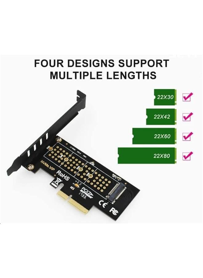 موكسو طاقة توسعة محول M.2 NVMe NGFF SSD Hard Drive إلى PCIe 4.0 مع مؤشر LED للإشارة 2280 2260 2242 2230 - Image 5