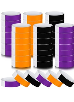 Oasisgalore 600 Neon Waterproof Paper Wristbands for Events, Parties, Festivals, Concerts, Fairs  - Image 1