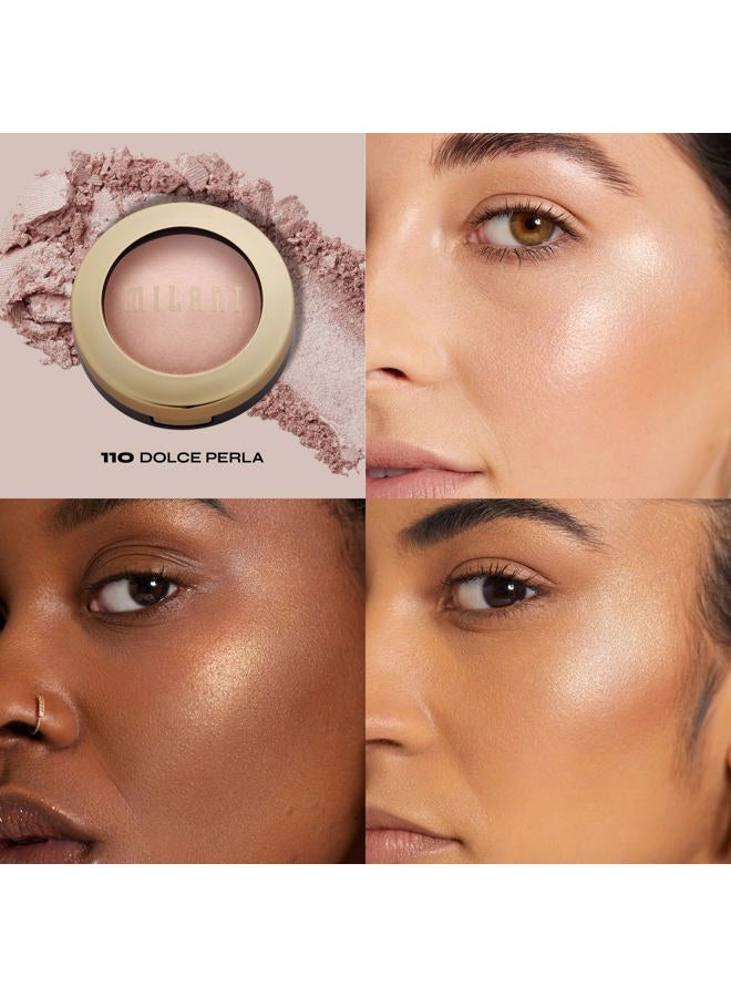 MILANI Baked Highlighter (Dolce Perla) - Cruelty-Free Powder Highlighter, Highlight Face for a Shimmery or Matte Finish - Image 2
