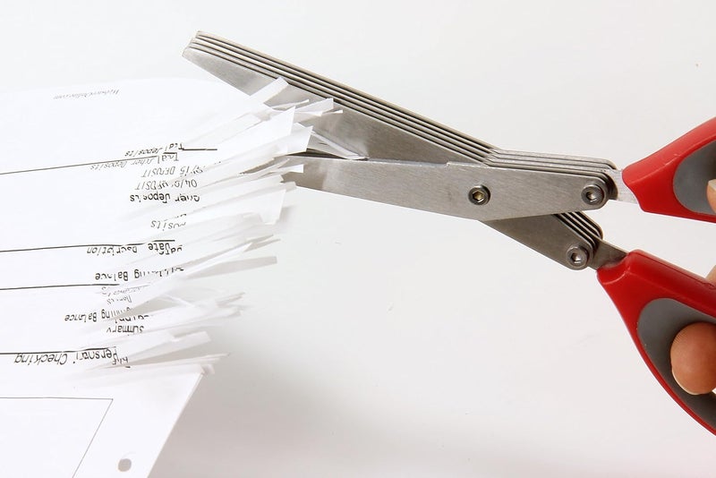 Westcott 8 All Purpose Shredder Scissor Red - Image 5