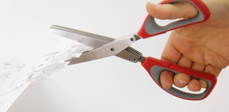 Westcott 8 All Purpose Shredder Scissor Red - Image 4