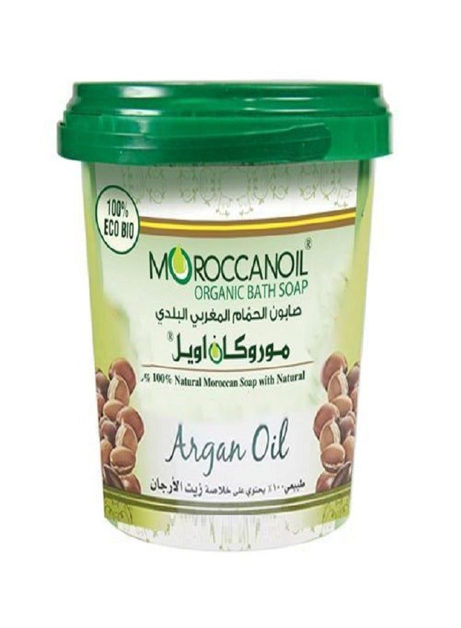 موروكان أويل صابون استحمام عضوي بزيت الأرغان 850 جرام - Image 1