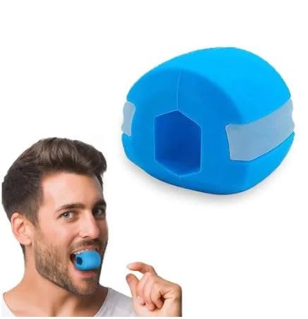 Trendmad Trendmad Face Slimming Tool Lift Skin Firming Mouth Exercise AntiWrinkle Massage Roller Thin Double Chin Jaw Muscle Traning Tool Pack of 3  - Image 1