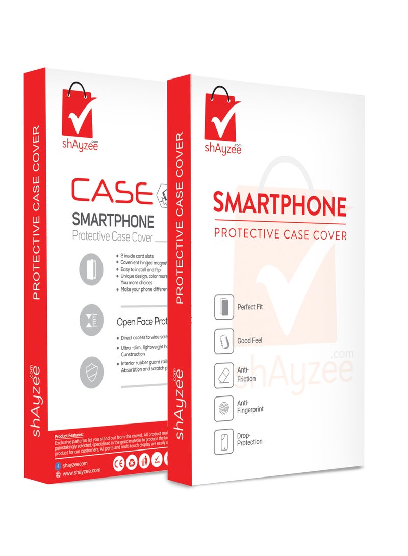 شيزي غطاء حماية مضاد للانفجار لهاتف أبل آيفون 6 بلس / 6 إس بلس شفاف - Image 4