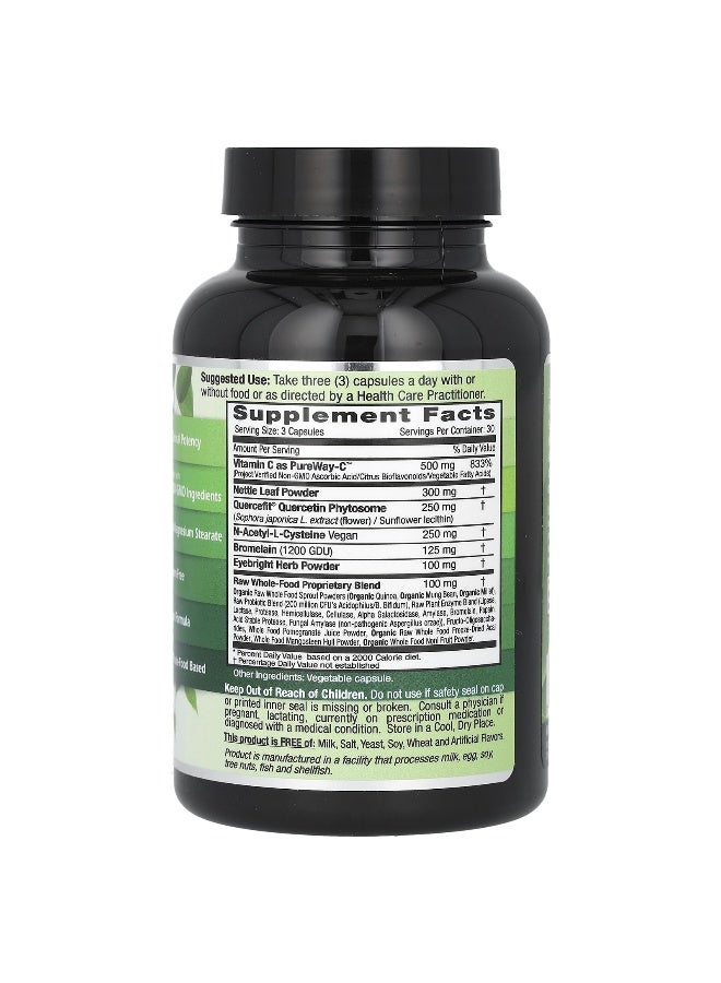Emerald Laboratories مختبرات الزمرد، صحة الحساسية، 90 كبسولة نباتية - Image 2