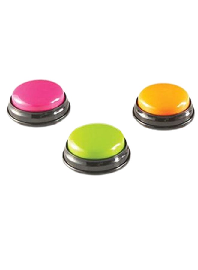 4-Piece Recordable Learning Answer Buzzer on Set - Image 2
