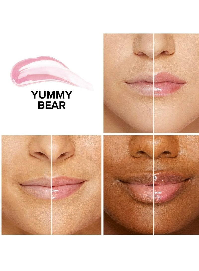 Too Faced Lip Injection Maximum Plump Extra Strength Lip Plumper Gloss | Hydrating + Plumping, 0.14 fl. oz. 05-Yummy Bear - Image 3