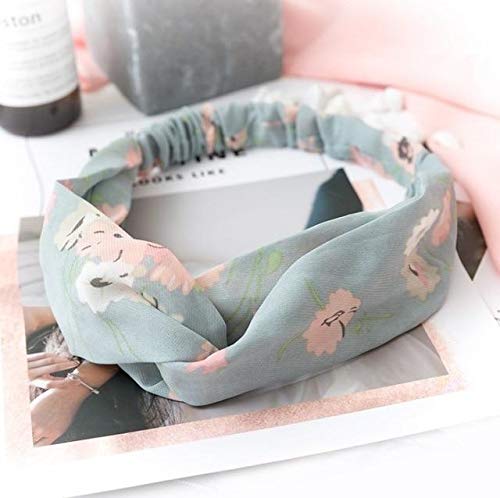 FAVELA Soft Fabric Headbands for Women | Criss Cross Turban Korean Knotted Boho Stretchy Headwrap Scarf Headwrap Bandana | Workout Head Wraps | Stylish Hair Accessories for Girls, Assorted (Set of 4) - Image 2