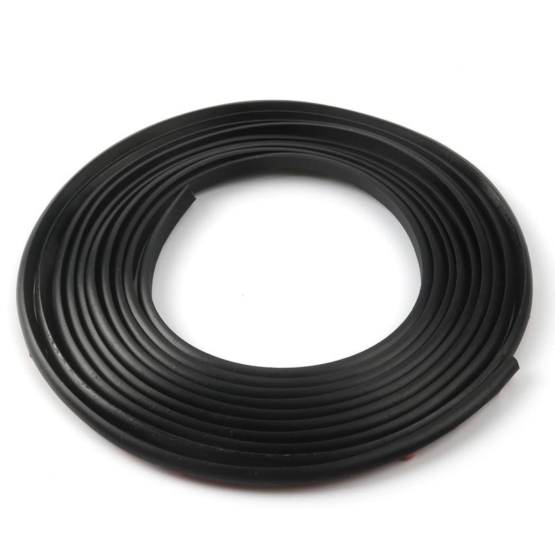 FrontRear Lip Spoiler Rubber Molding Strip Trim Black Tape 08F03SHJ1100D Compatible with Honda Accord Civic Crosstour Insight Odyssey S2000 Acura TL TLX TSX ILX