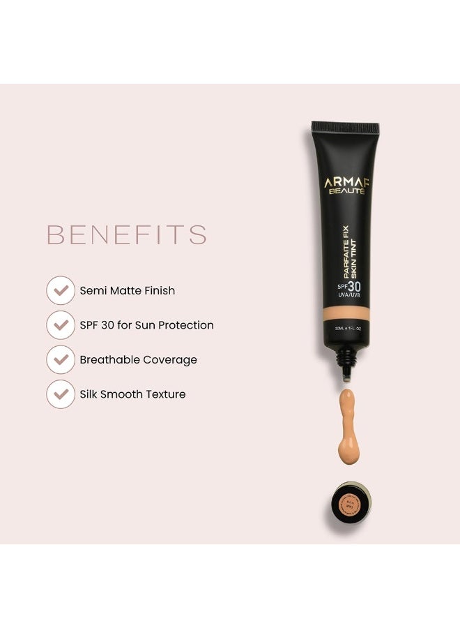 ارماف بيوتي أرماف بيوتيه بارفيت فيكس - ملون للبشرة | مرطب ملون مع عامل حماية من الشمس (SPF 30) | لمسة نهائية شبه مطفأة | مظهر طبيعي، 30 مل - Image 2
