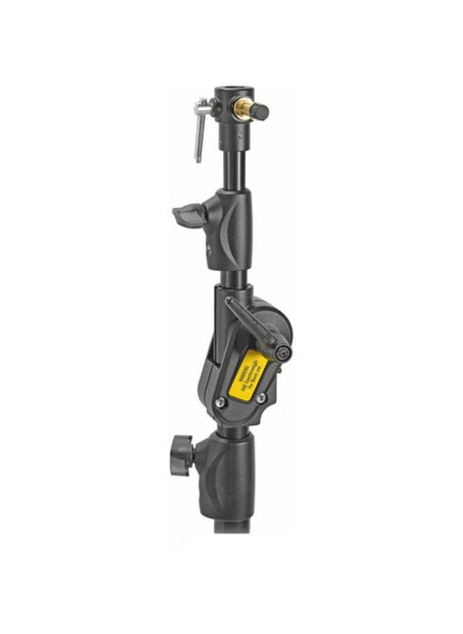 Manfrotto Boom Stand 420 (Black Anodized), 3-Section Stand Convertible to Double Extension Boom and Stand, with Sand Bag (#3397B)  - Image 2