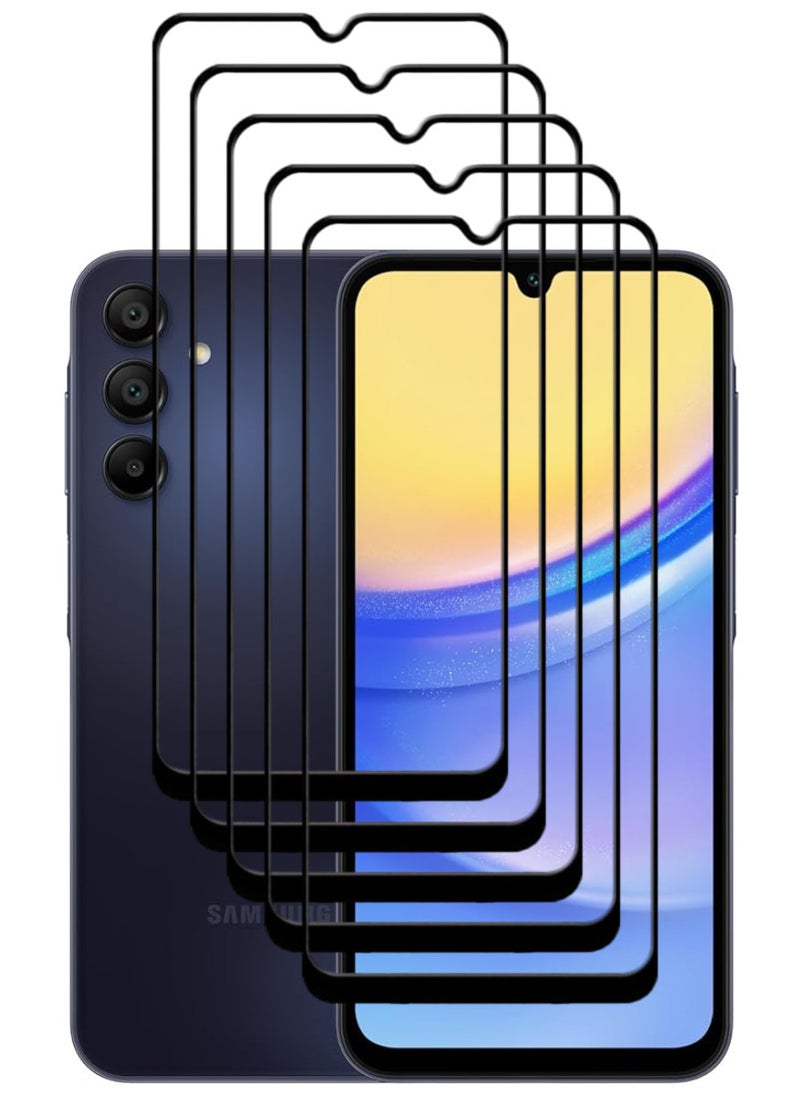 ACLIX 5 Pieces Antistatic ESD Dustproof Premium Quality High Definition Tempered Glass Screen Protector Designed For Samsung Galaxy A16 5G - Image 1