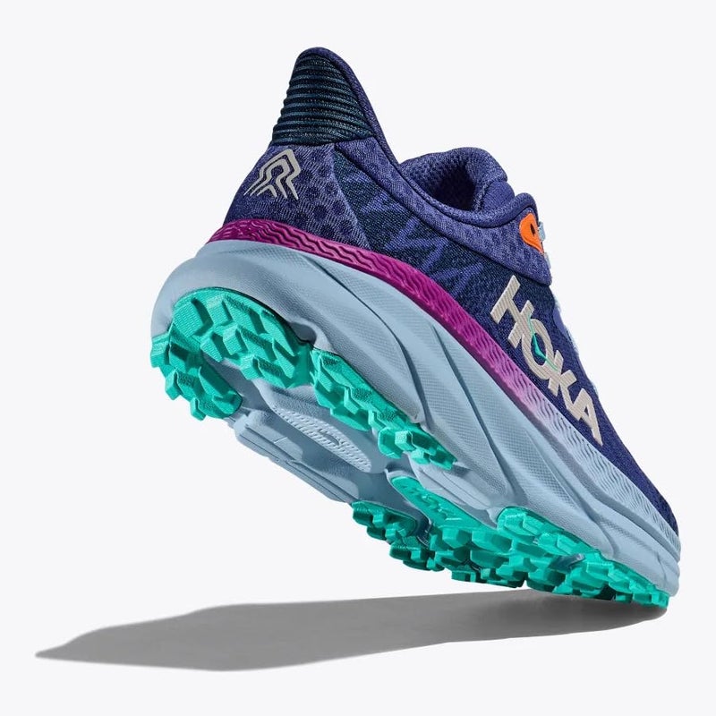 Hoka Women's Challenger 7 Sneaker, Evening Sky/Drizzle, 7.5 Wide - Image 5