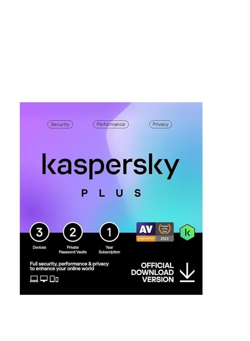 Kaspersky 2025 Kaspersky Plus Internet Security for 3 Devices | CD Row - Image 2