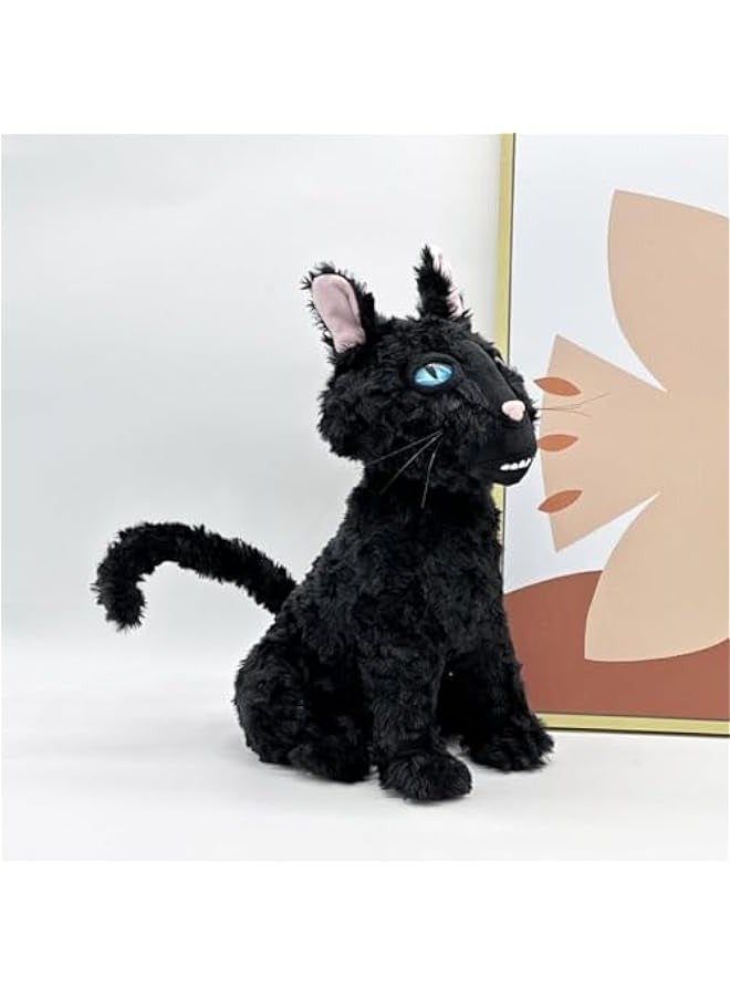 11.8 inches Coraliness Cat Plushies, The Cat Monster Stuffed Animal Pillow Doll Toy, Black Cat Plush Gift for Fans Boys and Girls - Image 5