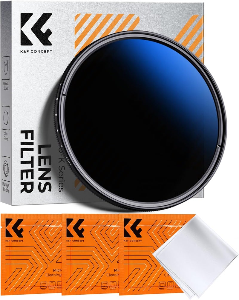 K&F Concept 52mm ND Fader Variable Neutral Density Filter ND2 to ND400 - Image 1