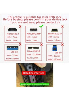 Replacement UC-E6 USB Cable Photo Transfer Cord Compatible with Nikon CoolPix/L/D/P Series Digital Camera D3300 D750 D7200 Coolpix L340 L32 A10 P520 P500 S6000 S9200 S3300 S9100 (8Pin) - pzsku/Z21BFE12A2D1893AD9026Z/45/_/1687857859/aaf8d8ac-dbac-44a4-b07a-1cc6bf0d6cec