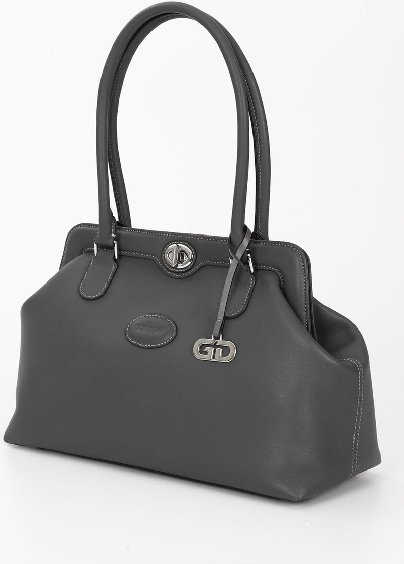 Gönderi(r) Gon Platinum Genuine Leather Large Size Women's Shoulder and Handbag B8397  - Image 4