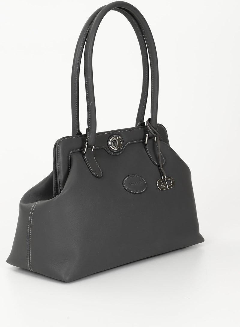 Gönderi(r) Gon Platinum Genuine Leather Large Size Women's Shoulder and Handbag B8397  - Image 3