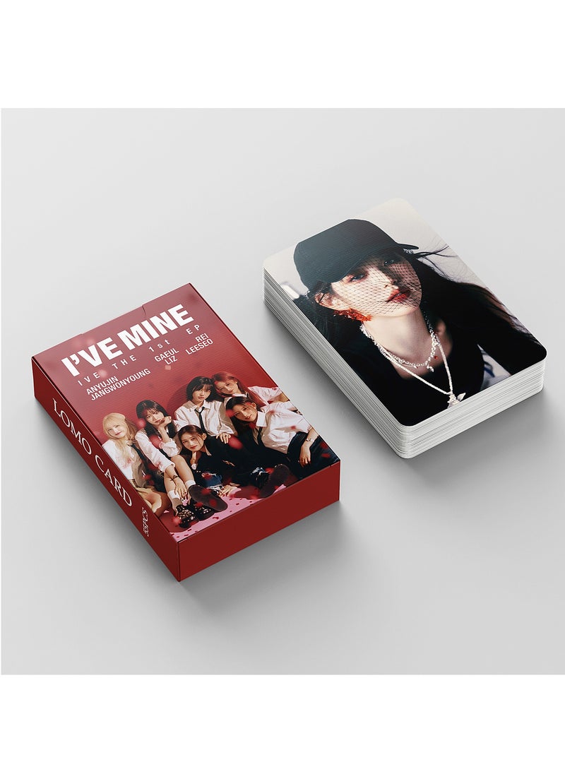 Generic - IVE I’VE MINE An YuJin GAEUL Jang Won Young LIZ Lomo Card 55pcs - Image 1