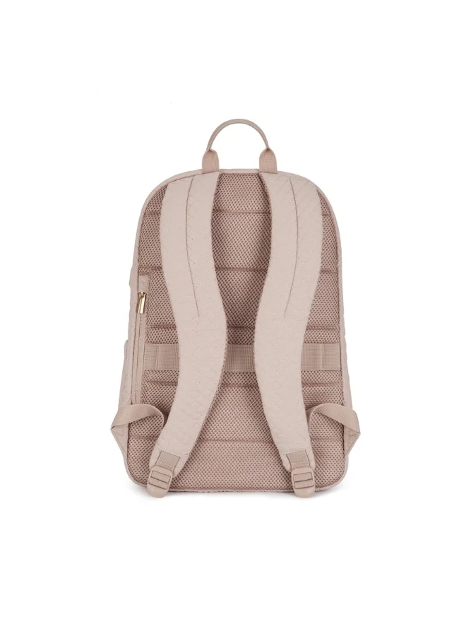 BAGSMART BAGSMART Light Pink Bonchemin 15.6 inch Laptop Backpacks with USB Charging Port