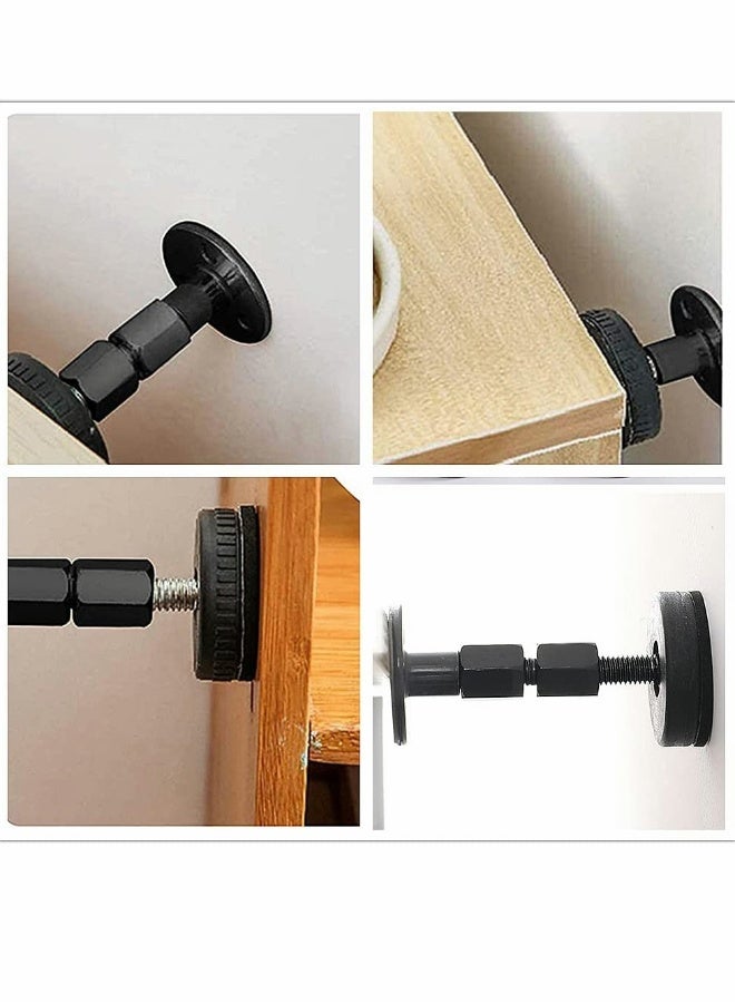 Adjustable Threaded Bed Frame Anti Shake Tool, Fixer Headboard Stoppers (47-64mm, 4 Pcs) - Image 3