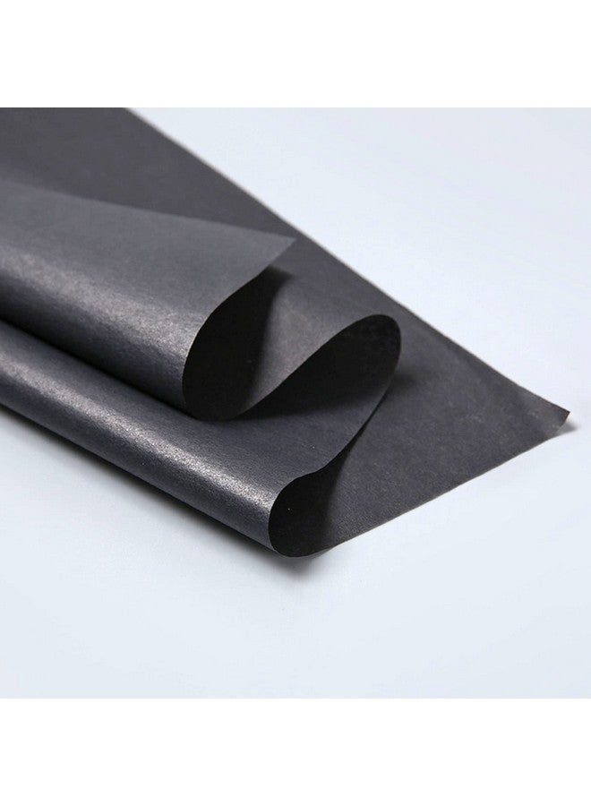 Ueerdand Ueerdand 105 Sheets Black Tissue Paper for Packaging Gift Wrapping Craft Papers Bulk for DIY Artworks Flower Decoration 12 x 20 Inches - Image 2