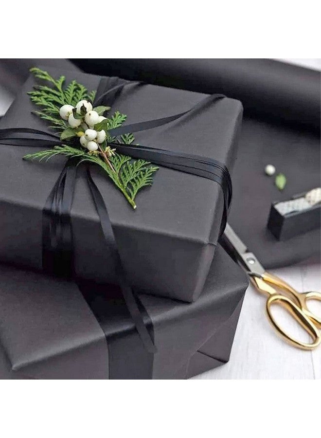 Ueerdand Ueerdand 105 Sheets Black Tissue Paper for Packaging Gift Wrapping Craft Papers Bulk for DIY Artworks Flower Decoration 12 x 20 Inches - Image 3