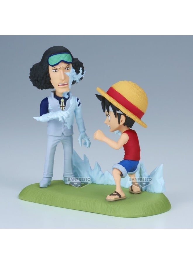 Banpresto تمثال بانبريستو ون بيس WCF لوج ستوريز مونكي.دي.لوفي ضد كوزان - Image 3