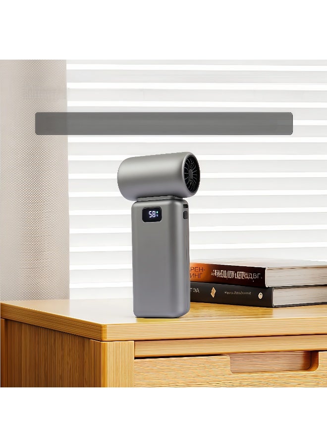 【منفاخ】 يتميز بتعدد أوضاع تدفق الهواء، وبطارية سعة 3000 مللي أمبير توفر رياحًا قوية للغاية وعمر تشغيل طويل. تصميمه مضغوط وسهل الحمل، مما يجعله مثاليًا لتنظيف الحدائق، وإزالة الغبار من داخل السيارات، والتنظيف العميق للأماكن الداخلية والخارجية. - Image 4