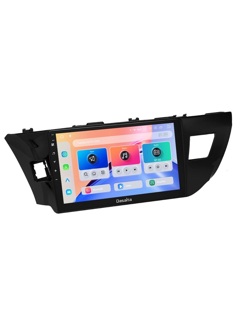 Dasaita Radio Upgrade G13 for Toyota Corolla 2014 2015 2016, Wireless Carplay, Android Auto, 10.2 Inch HD Touchscreen, GPS Navigation, 4G, WiFi, DSP, Qualcomm 665, 6GB+64GB, Android 13 - Image 1