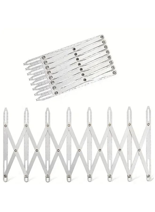 1pc Aluminum Sewing Gauge Adjustable Rust Resistant Multi Functional Curtain Accessory - Image 4