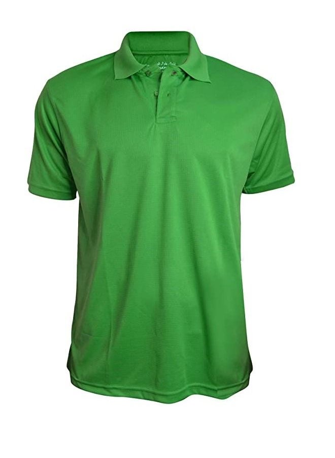 SANTHOME Men's All Day Fresh Half Sleeve Dryfit Polo T-Shirt with UV Protection  - Image 1