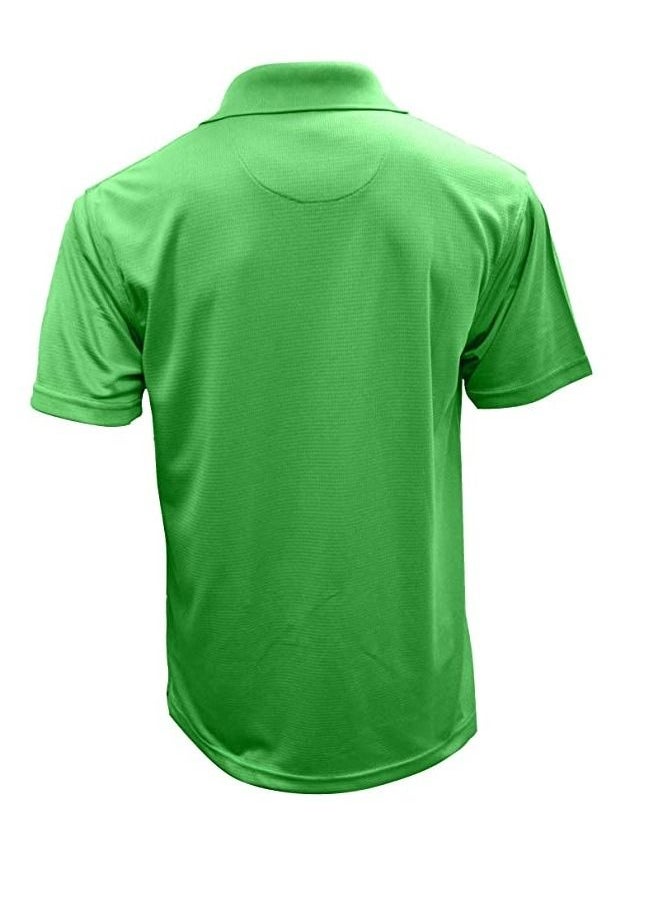 SANTHOME Men's All Day Fresh Half Sleeve Dryfit Polo T-Shirt with UV Protection  - Image 2
