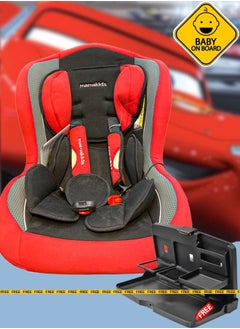 Buy Baby Car Seat for New born(Group 0, I,II,III) from birth to 12years from 0-36 Kg-Red get Baby feeding Table/Tray Free