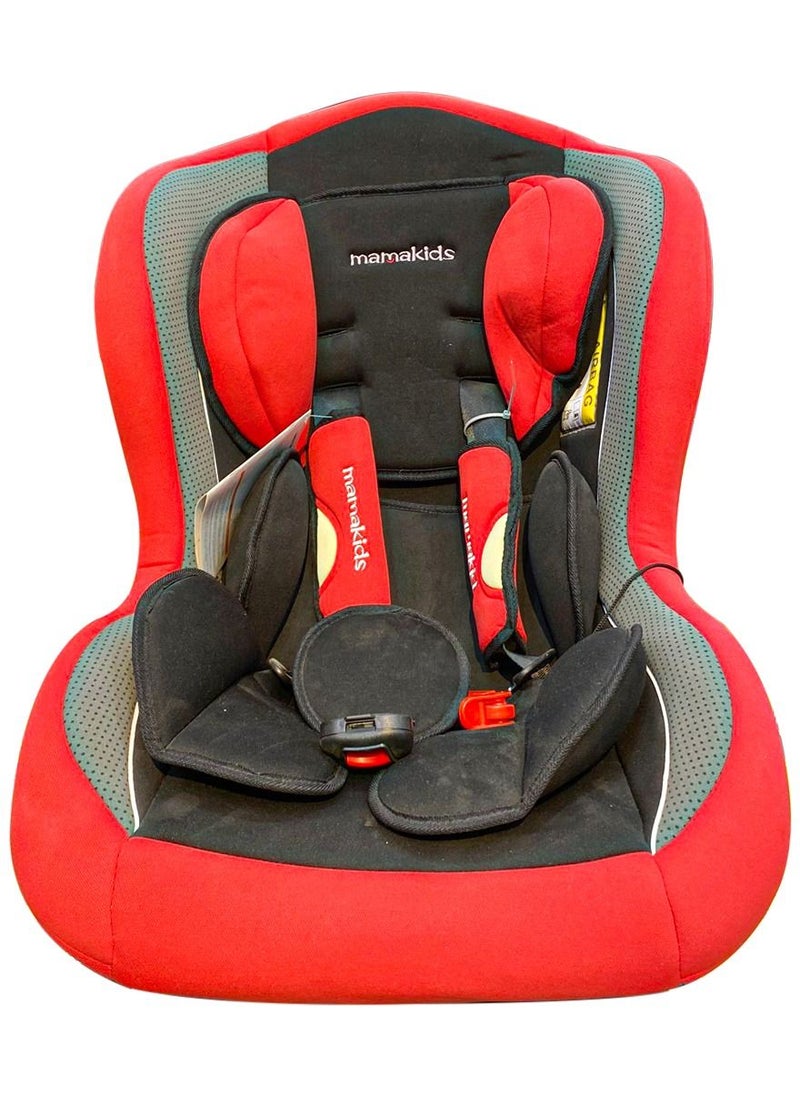 Mamakids - Buy Baby Car Seat for New born(Group 0, I,II,III) from birth to 12years from 0-36 Kg-Red get Baby feeding Table/Tray Free - Image 1