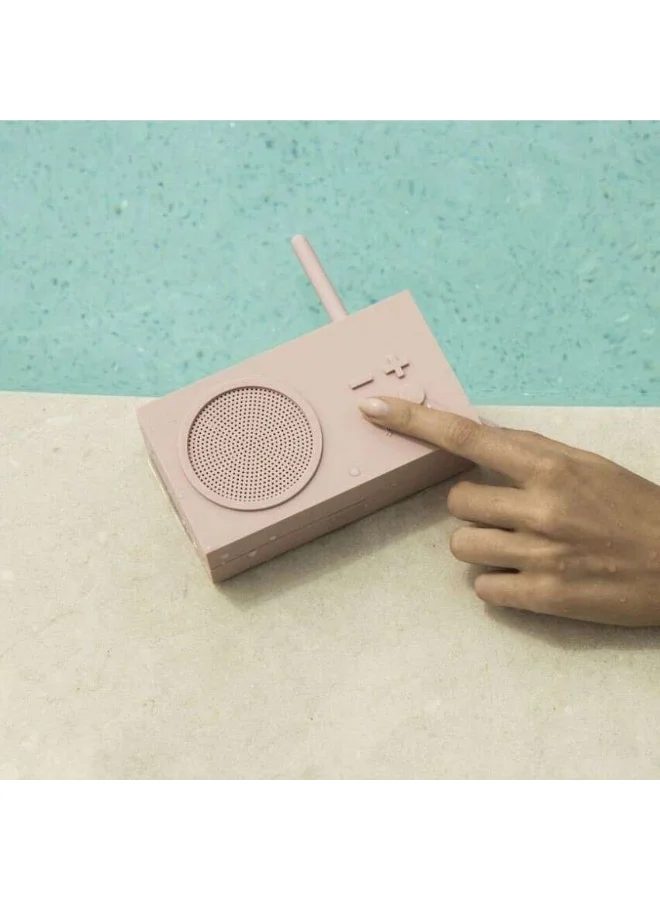LEXON PINK Tykho 3 Fm Radio Bluetooth Splash Proof Speaker  | Best Price UAE