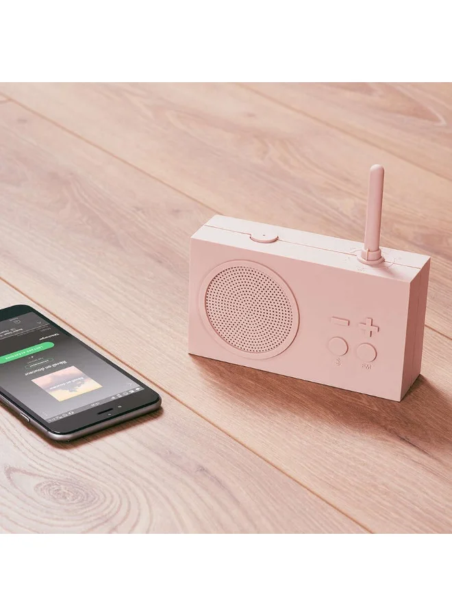 LEXON PINK Tykho 3 Fm Radio Bluetooth Splash Proof Speaker  | Best Price UAE