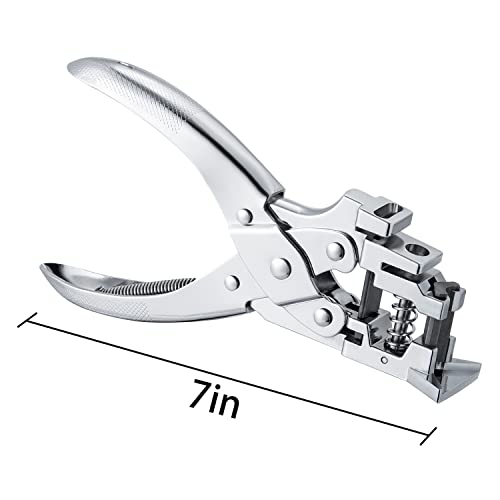 IMLIKE 3 in 1 Badge Slot Hole Punch for ID Card: IMLIKE Handheld Card Puncher Suitable for PVC Material, Business Cards and Cardstock(1/8"×33/64" Slot Hole, 3/16" Round Hole and R5 Corner Rounder in one) - Image 3