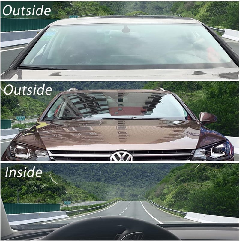 SW Nano Ceramic Car Window Film, 99% Anti-UV, 80% VLT, 2 Ply, Shatter-Proof, Anti-Glare, 40"x16.5ft Roll - Image 4
