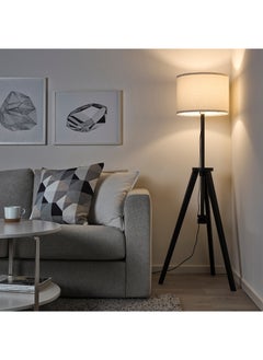 IKEA FRAKTA Floor lamp - brown ash/white  - Image 2