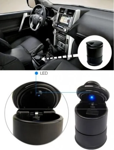 Ttt Lighted Car Ashtray