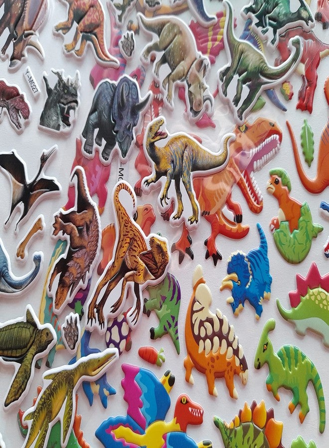 KCR Dinosaur Self Adhesive Stickers for Card Making, Scrap Booking, Craft Project Work Mobile Cases for Girls Kids or Art & Craft(Set of 2) - Image 3